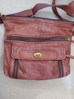 Fossil Leather Bag